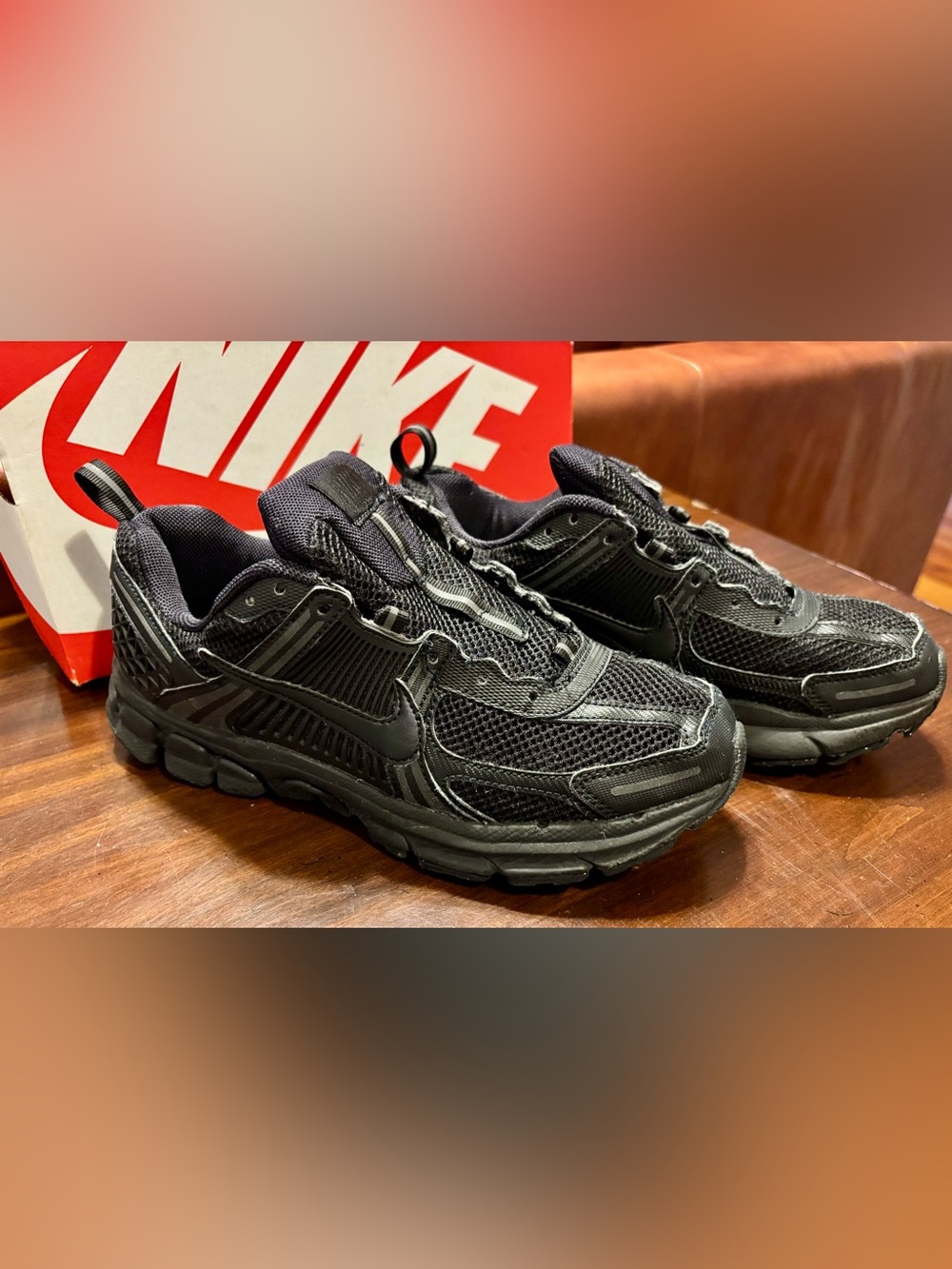 Kids Nike Zoom Vomero 5 Athletic Sneakers